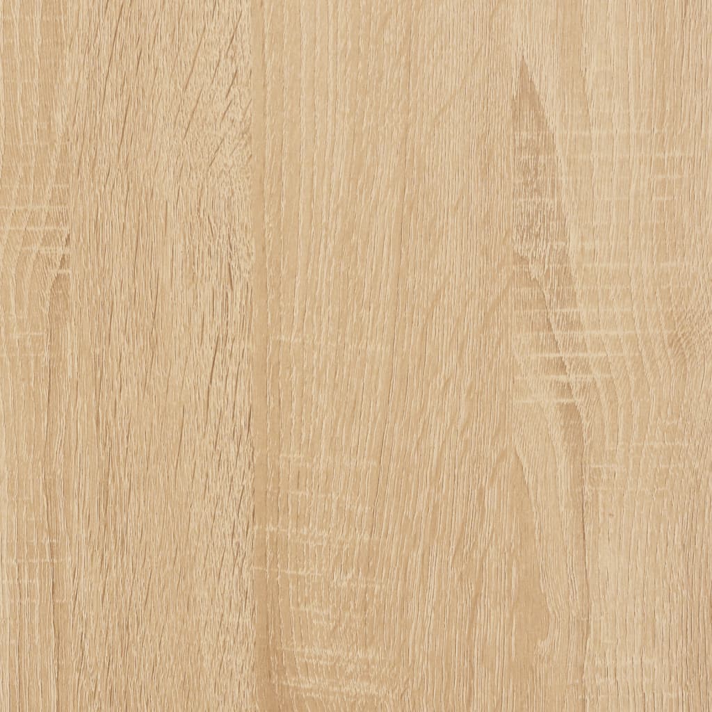 vidaXL Konsolentisch Sonoma-Eiche 75x32x75 cm Holzwerkstoff