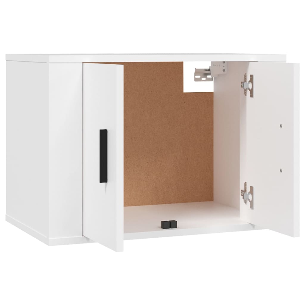 vidaXL TV-Wandschrank Weiß 57x34,5x40 cm