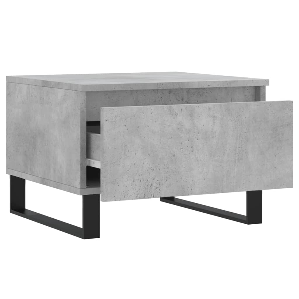 vidaXL Couchtisch Betongrau 50x46x35 cm Holzwerkstoff