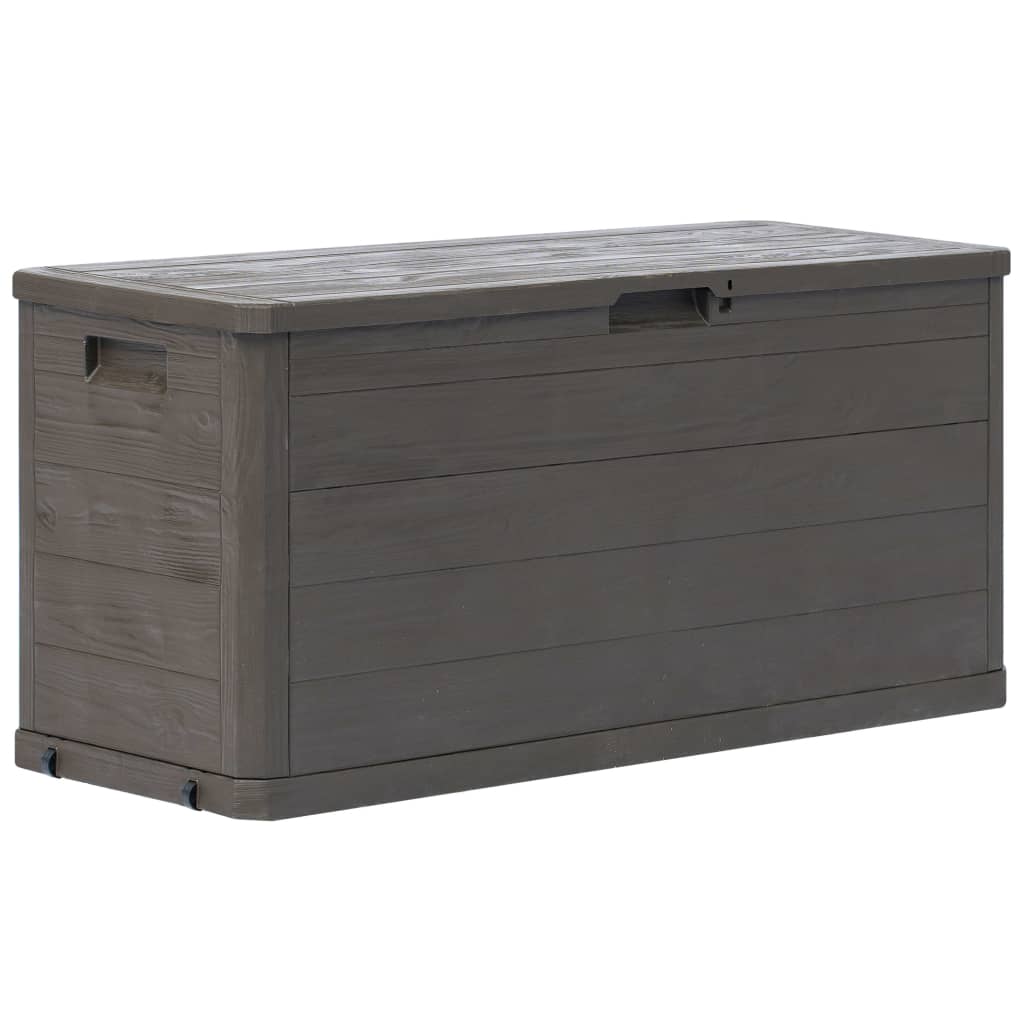 vidaXL Garten-Aufbewahrungsbox 280 L Braun