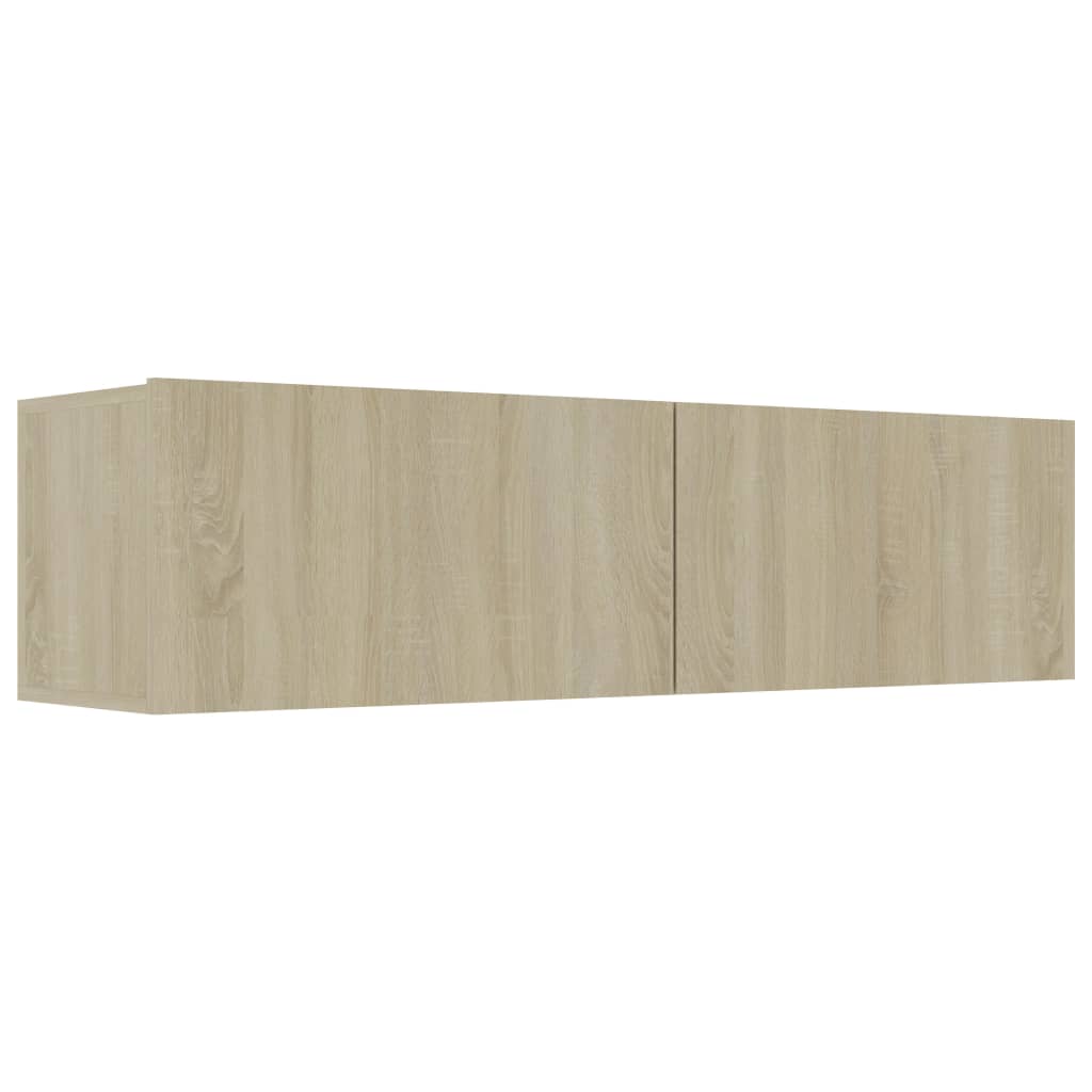 vidaXL TV-Schrank Sonoma-Eiche 120x30x30 cm Holzwerkstoff