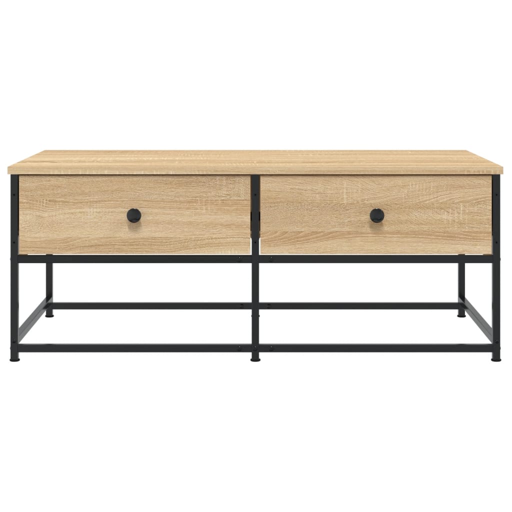 vidaXL Couchtisch Sonoma-Eiche 100x51x40 cm Holzwerkstoff