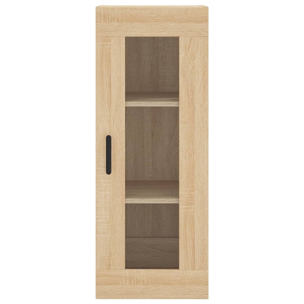 vidaXL Wandschrank Sonoma-Eiche 34,5x34x90 cm