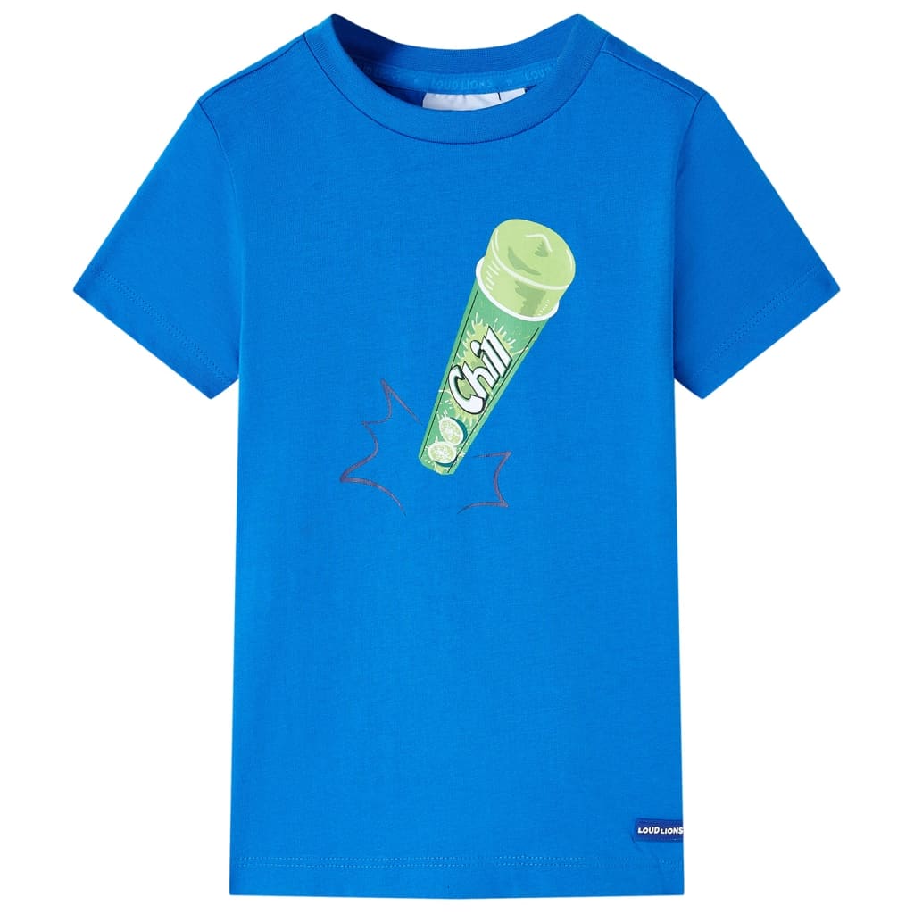 Kinder-T-Shirt Hellblau 116