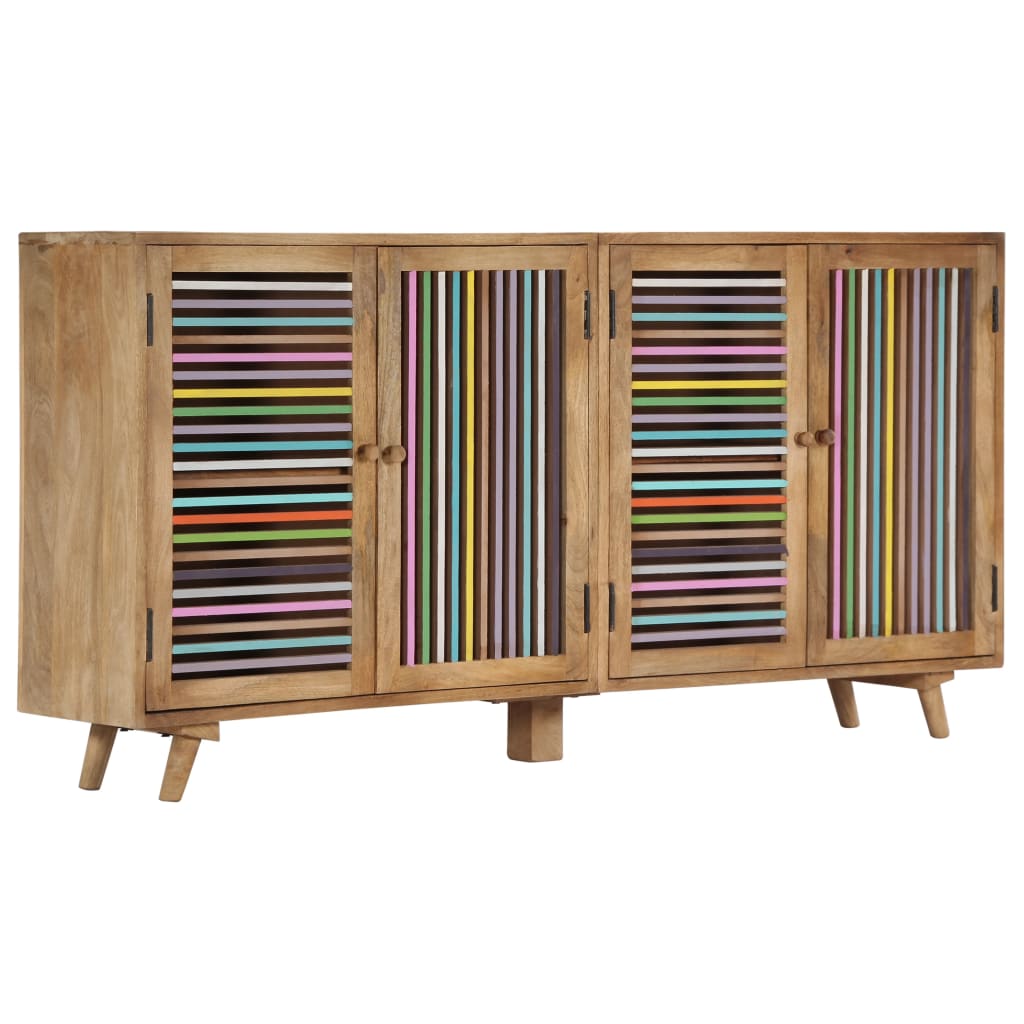 vidaXL Sideboard 150x30x75 cm Massivholz Mango