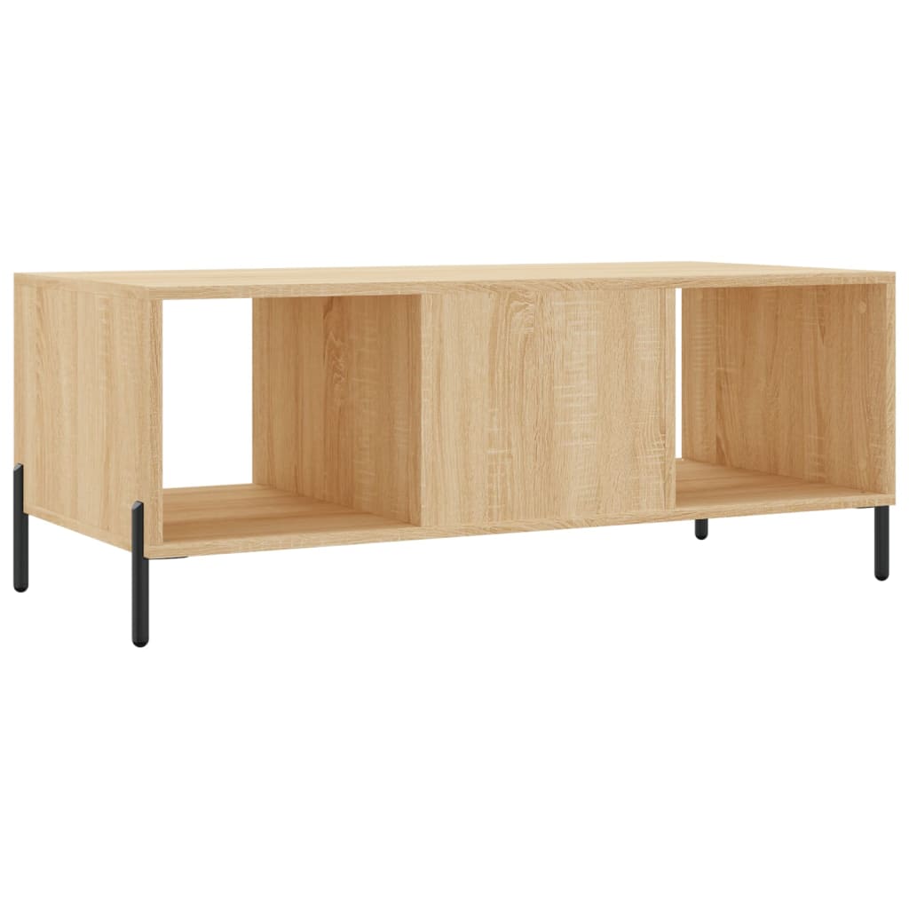 vidaXL Couchtisch Sonoma-Eiche 102x50x40 cm Holzwerkstoff