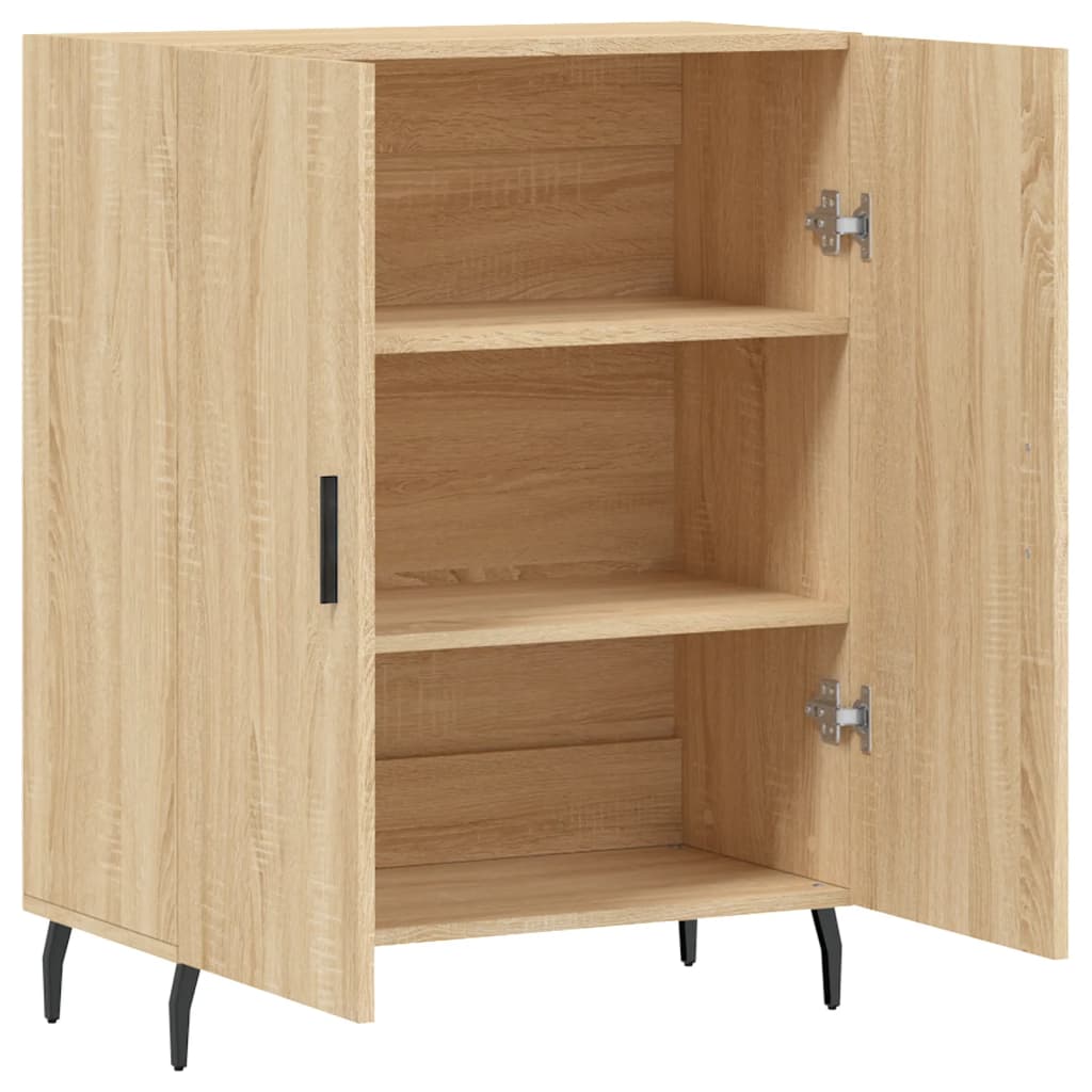 vidaXL Sideboard Sonoma-Eiche 69,5x34x90 cm Holzwerkstoff