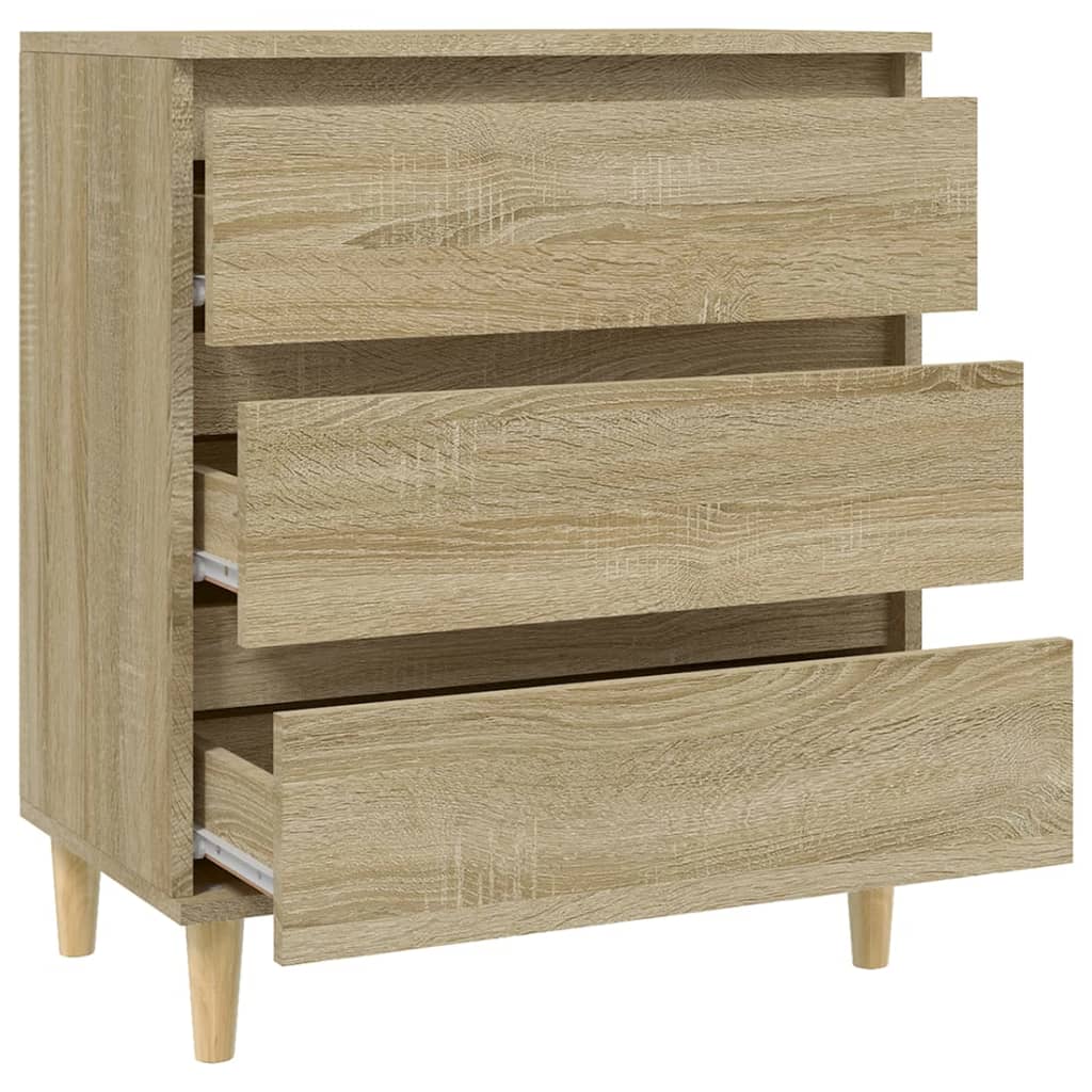 vidaXL Sideboard Sonoma-Eiche 60x35x70 cm Holzwerkstoff