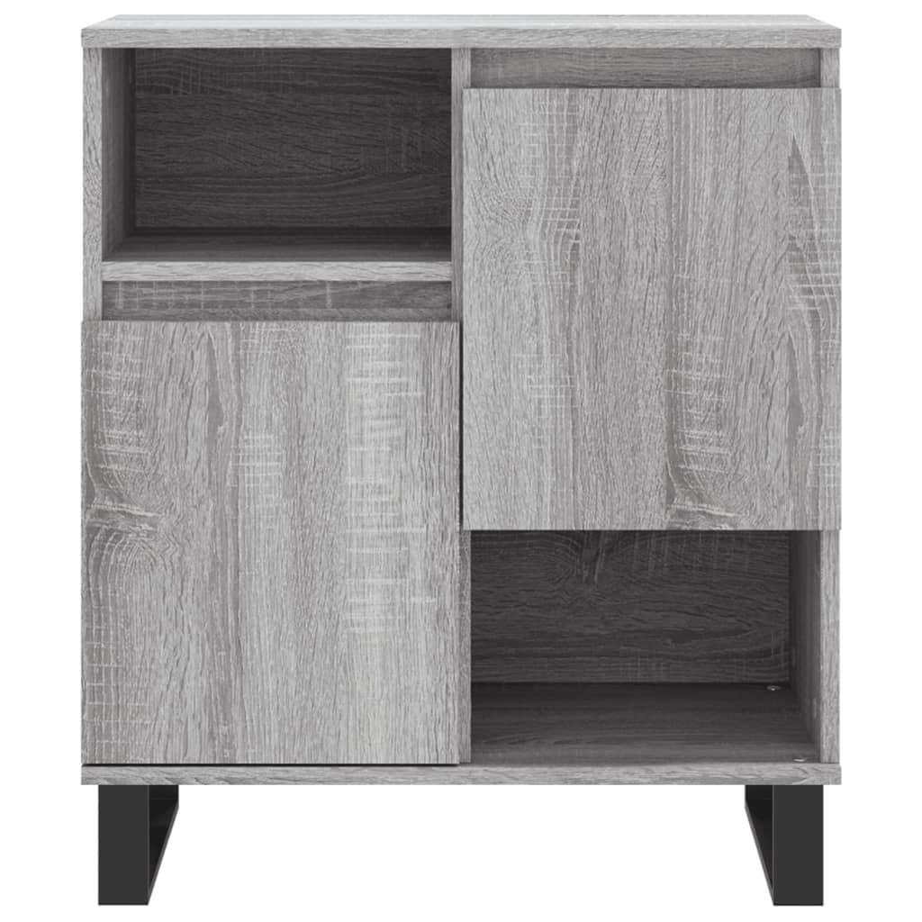 vidaXL Sideboard Grau Sonoma 60x35x70 cm Holzwerkstoff