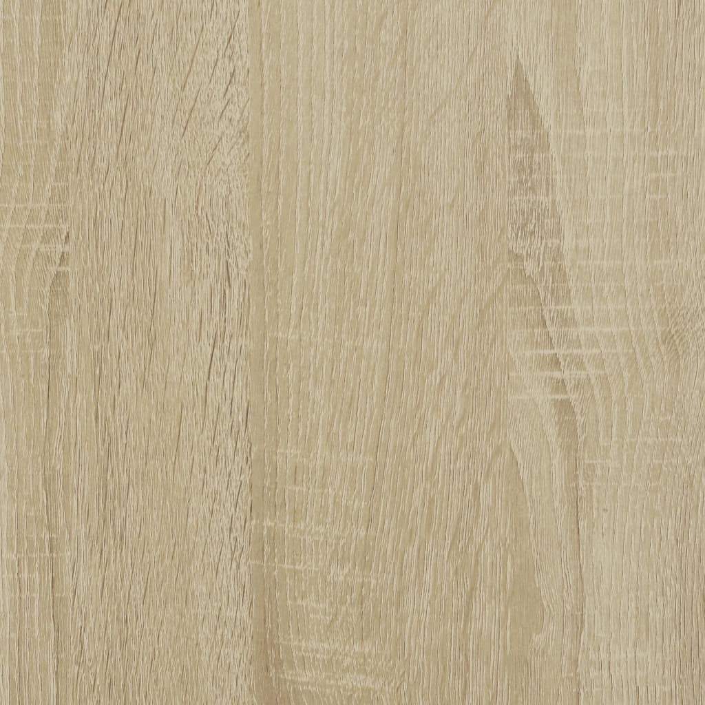 vidaXL Wandregal Sonoma-Eiche 70,5x35x30,5 cm Holzwerkstoff