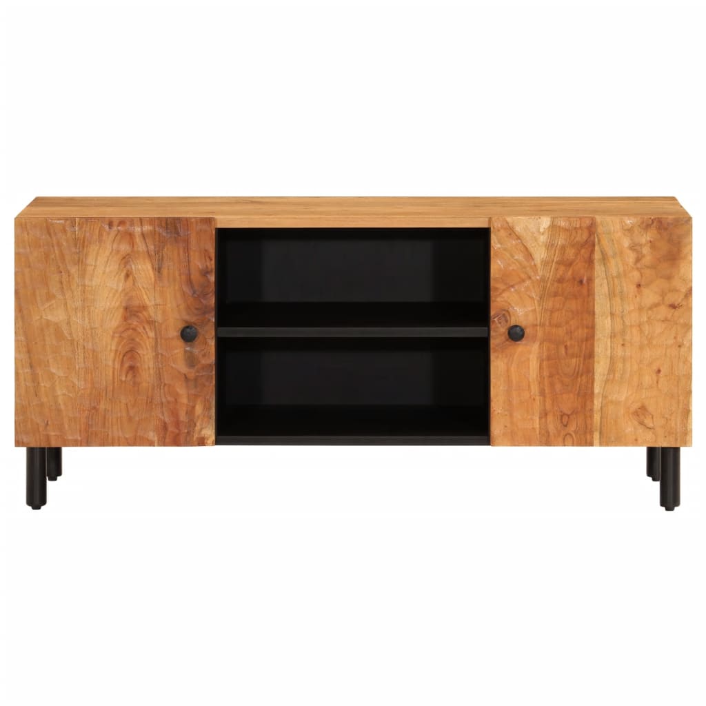 vidaXL TV-Schrank 105x33x46 cm Massivholz Akazie