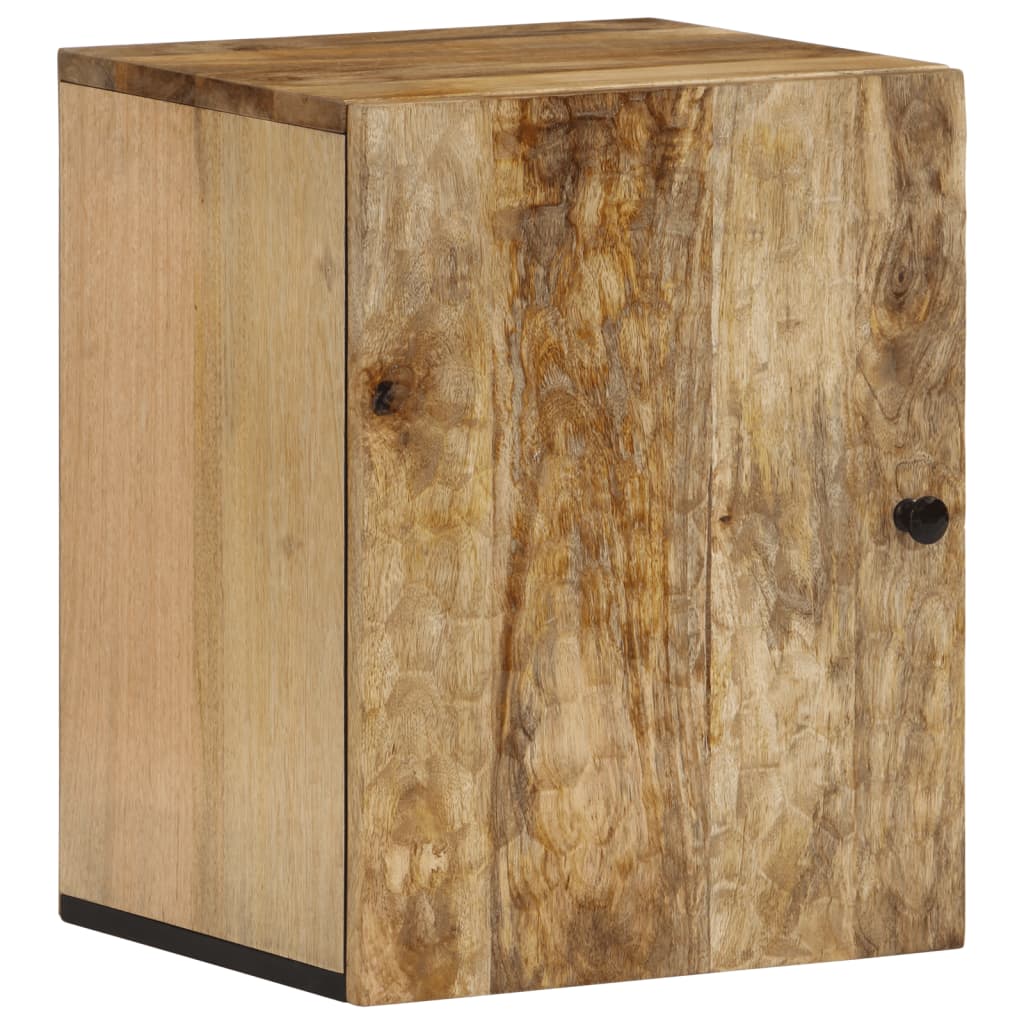 vidaXL Bad-Wandschrank 38x33x48 cm Massivholz Mango