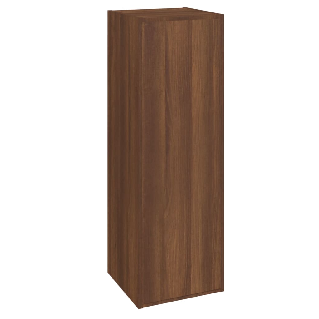 vidaXL TV-Schrank Braun Eichen-Optik 30,5x30x90 cm Holzwerkstoff