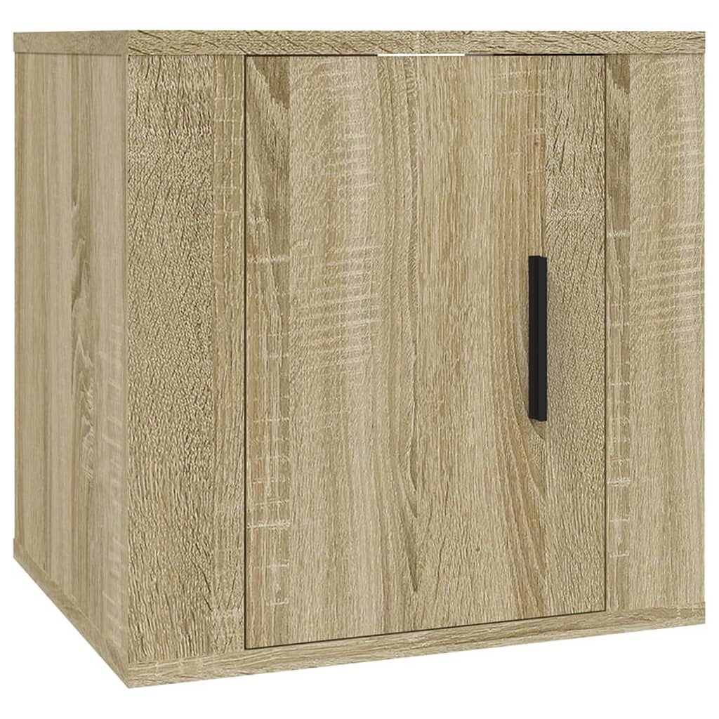 vidaXL TV-Wandschrank Sonoma-Eiche 40x34,5x40 cm