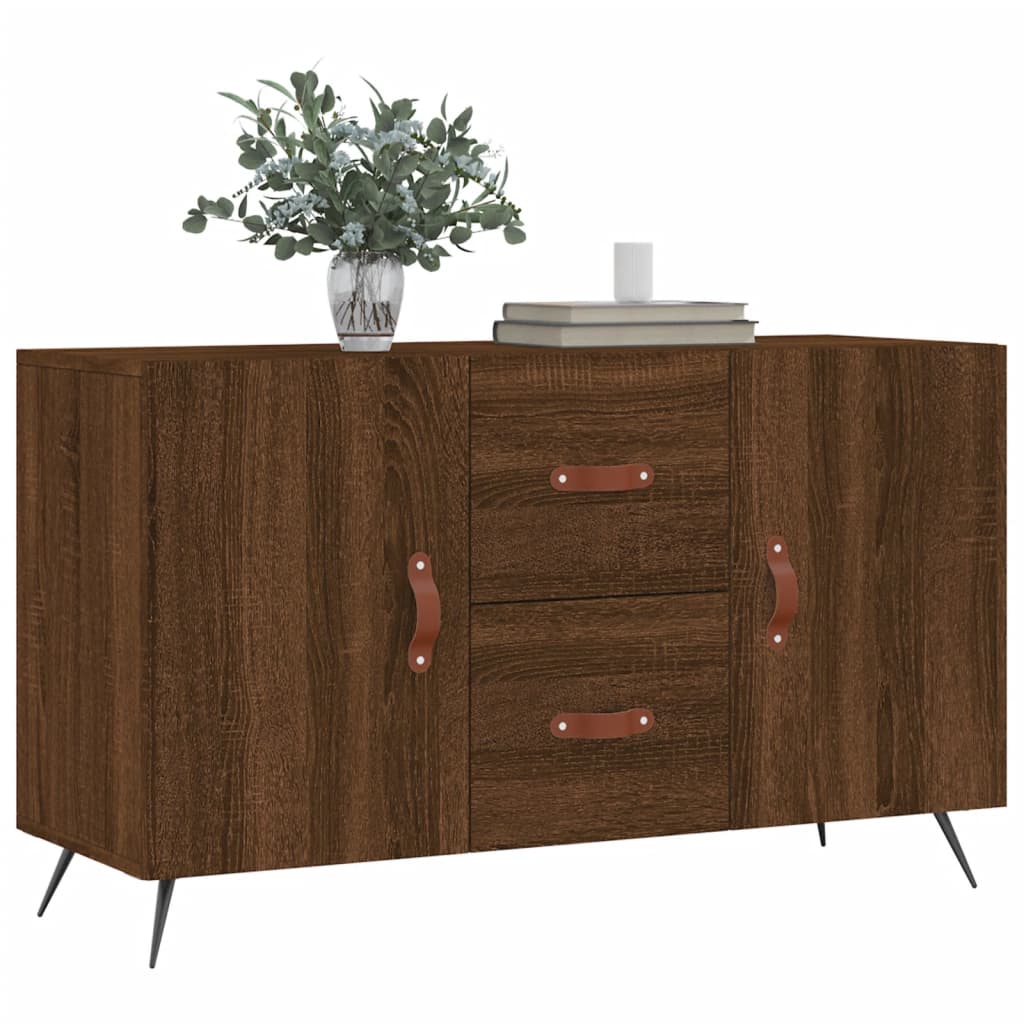 vidaXL Sideboard Braun Eichen-Optik 100x36x60 cm Holzwerkstoff