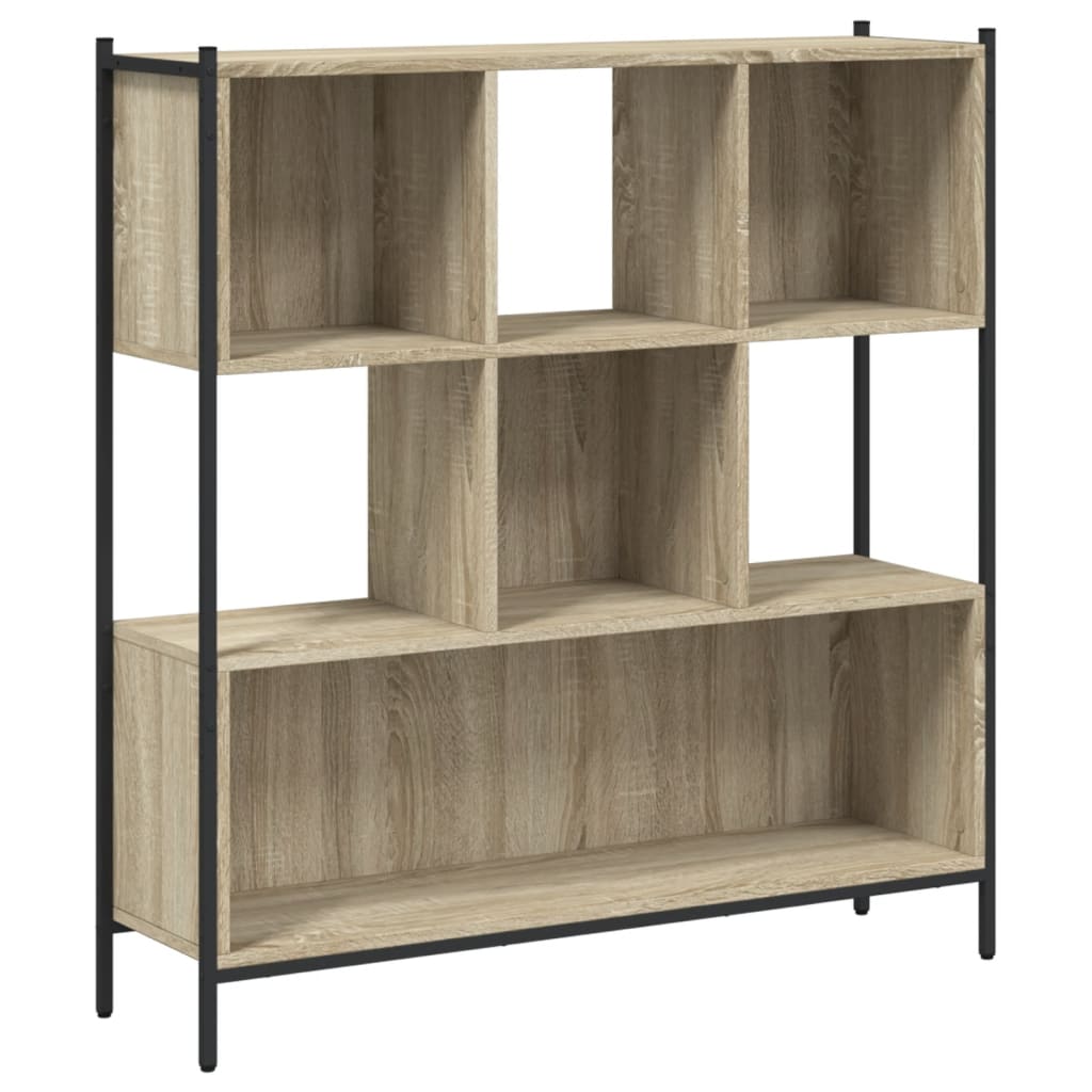 vidaXL Bücherregal Sonoma-Eiche 102x28x172 cm Holzwerkstoff