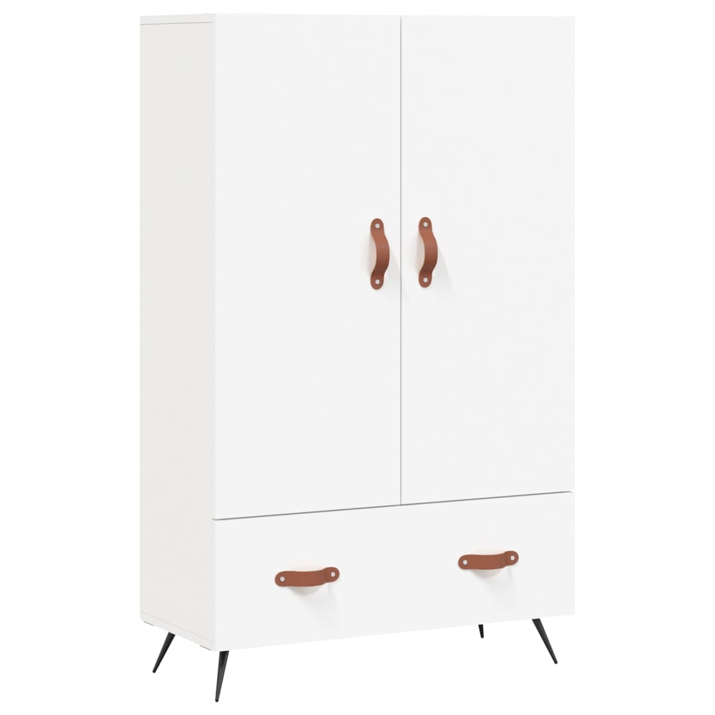 vidaXL Highboard Weiß 69,5x31x115 cm Holzwerkstoff