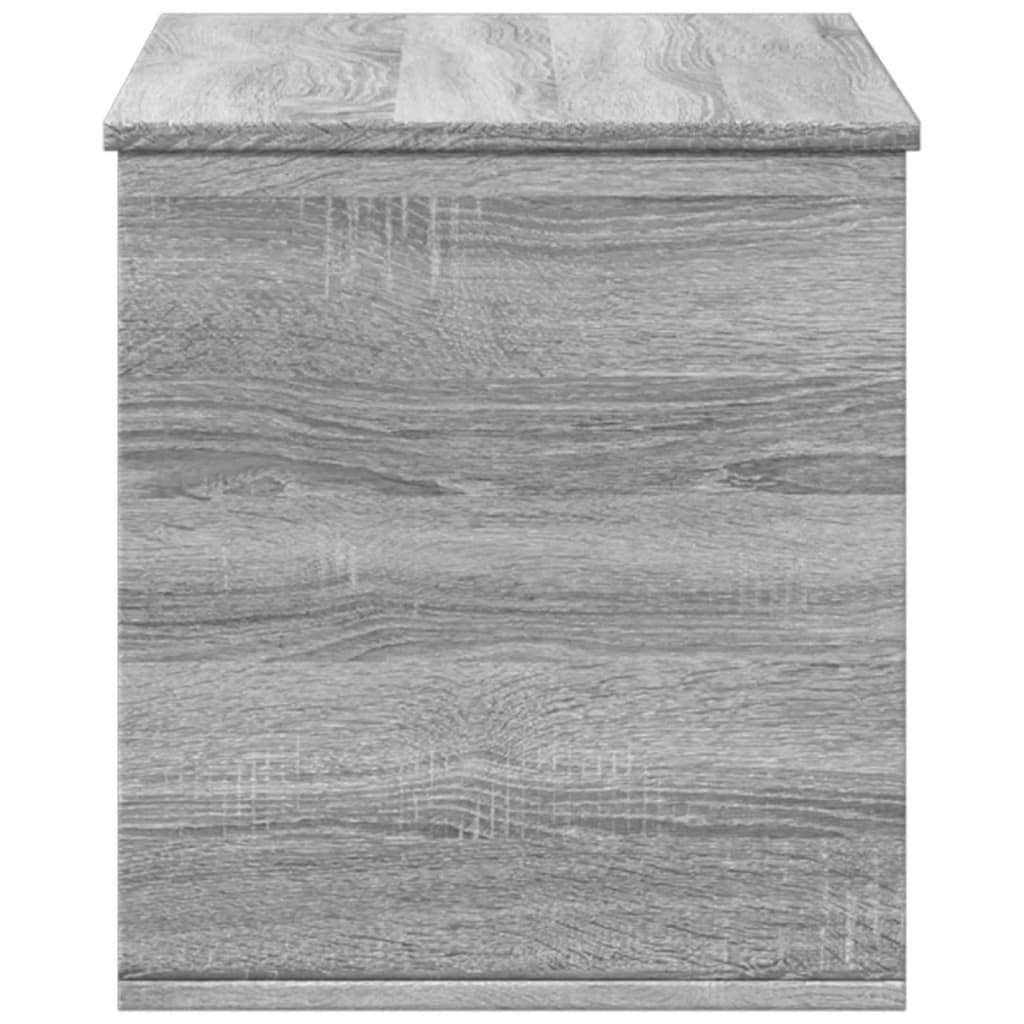 vidaXL Truhe Grau Sonoma 100x42x46 cm Holzwerkstoff