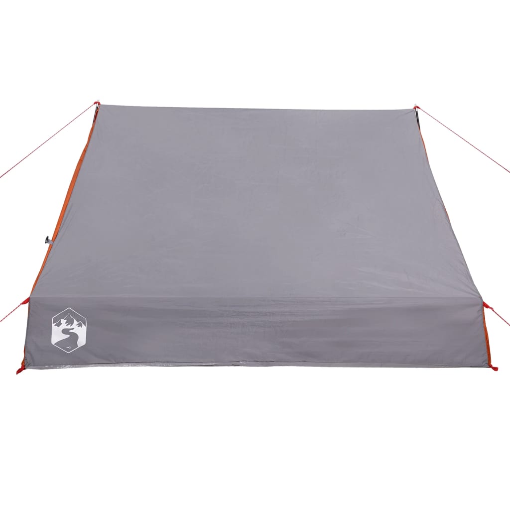 vidaXL Campingzelt A-Form 2 Personen Grau Wasserdicht