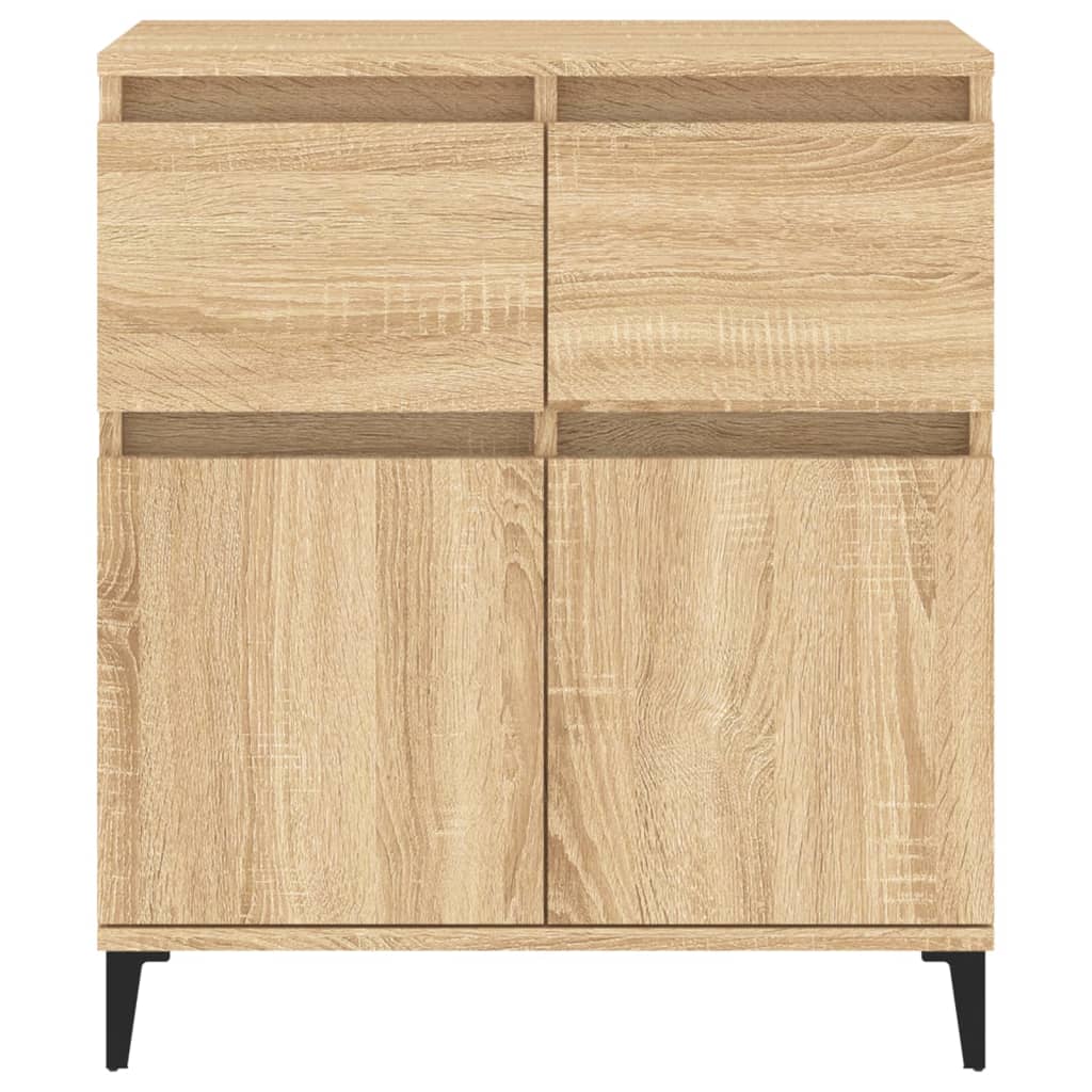 vidaXL Sideboard Sonoma-Eiche 60x35x70 cm Holzwerkstoff