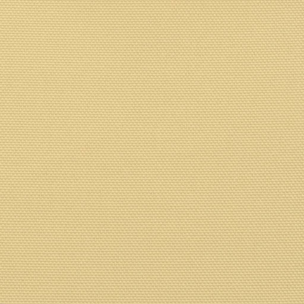 vidaXL Sonnensegel Sandfarbe 4,5x2,5 m 100% Polyester Oxford