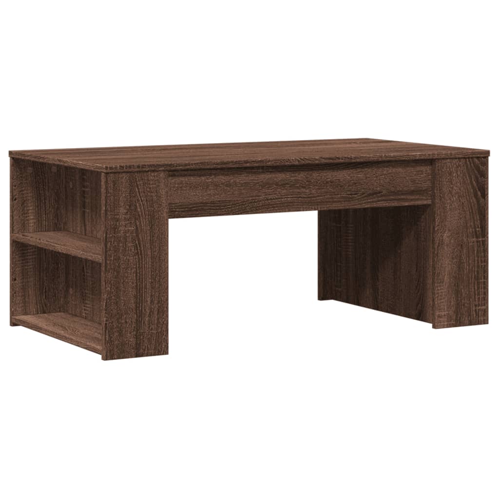 vidaXL Couchtisch Braun Eichen-Optik 102x55x42 cm Holzwerkstoff