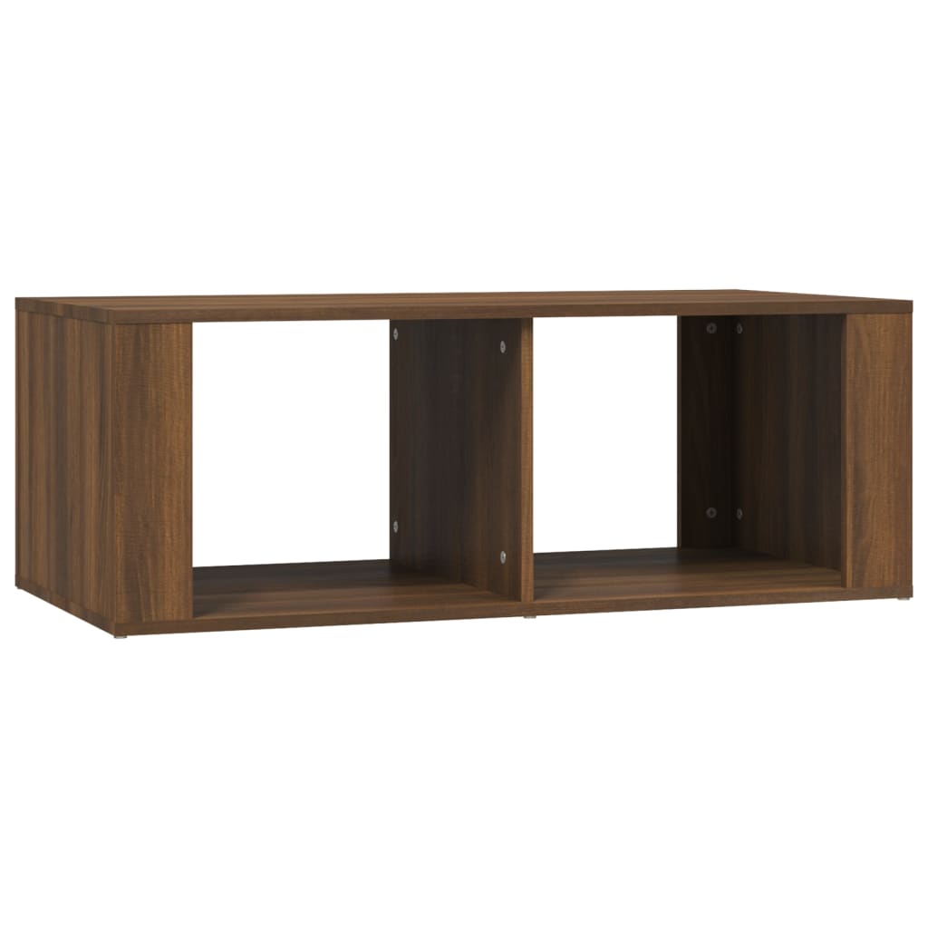 vidaXL Couchtisch Braun Eichen-Optik 100x50x36 cm Holzwerkstoff