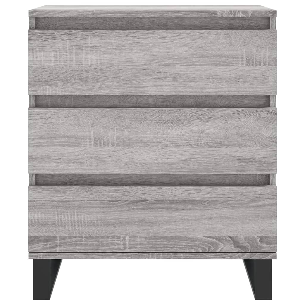 vidaXL Sideboard Grau Sonoma 60x35x70 cm Holzwerkstoff