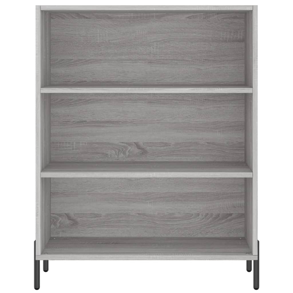 vidaXL Highboard Grau Sonoma 69,5x34x180 cm Holzwerkstoff