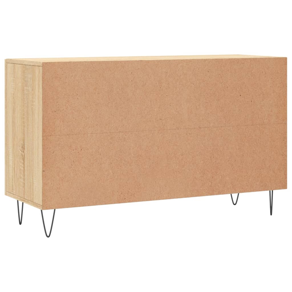 vidaXL Sideboard Sonoma-Eiche 100x36x60 cm Holzwerkstoff