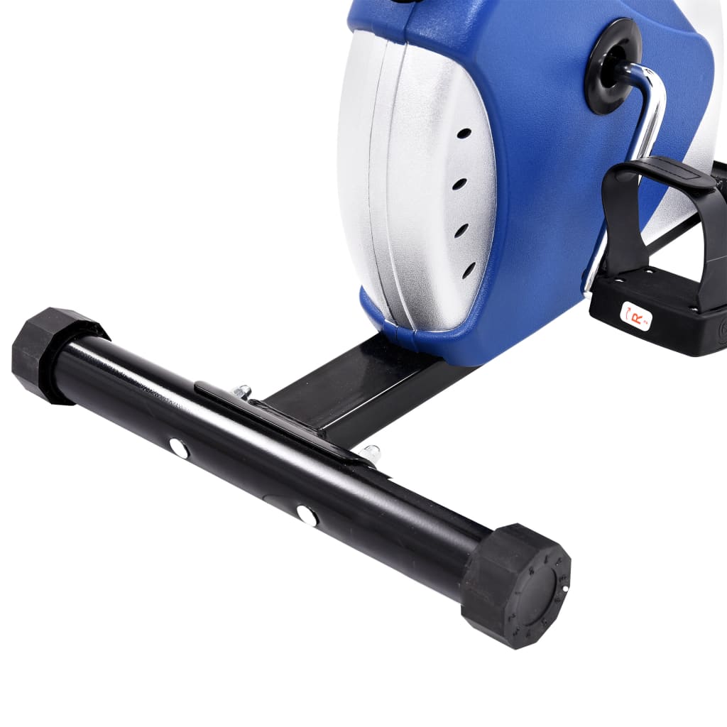 vidaXL Heimtrainer mit Riemenantrieb Blau