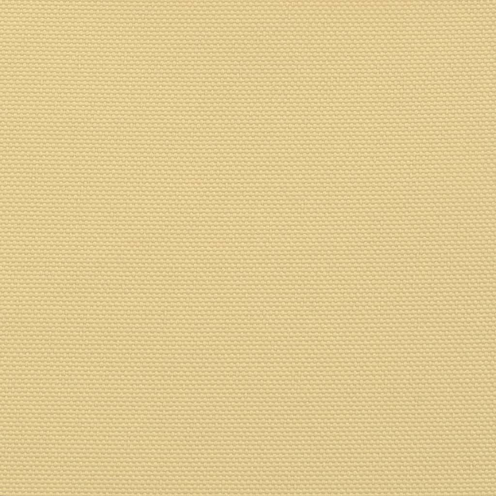 vidaXL Sonnensegel Sandfarbe 3,5x2 m 100% Polyester Oxford