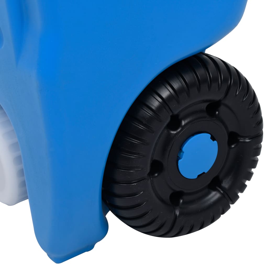 vidaXL Camping-Wassertank mit Rollen 40 L Blau