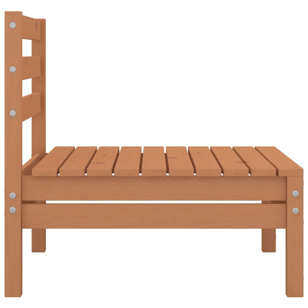 vidaXL 6-tlg. Garten-Lounge-Set Honigbraun Massivholz Kiefer