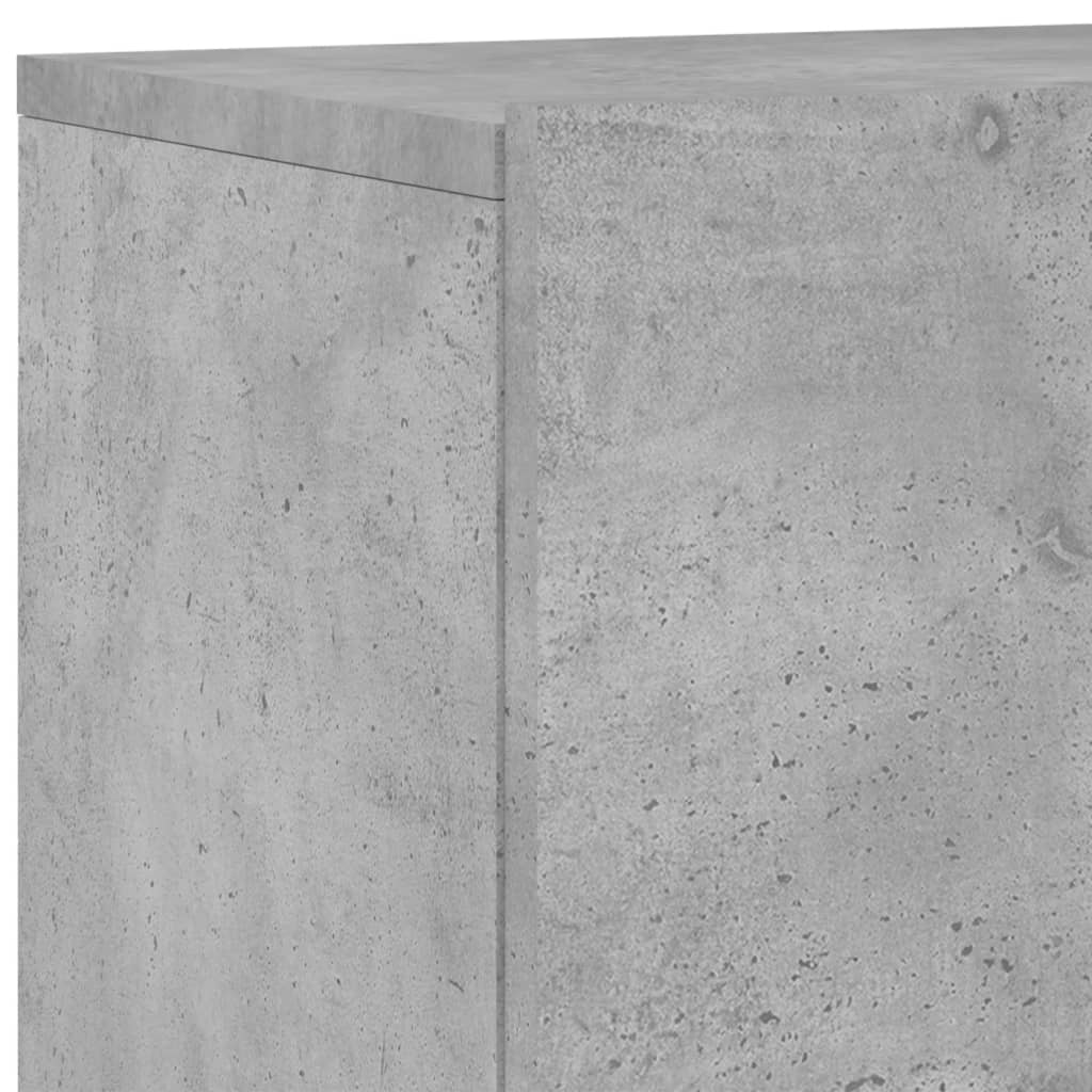 vidaXL TV-Wandschränke 2 Stk. Betongrau 60x30x41 cm