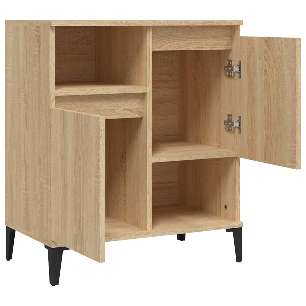 vidaXL Sideboard Sonoma-Eiche 60x35x70 cm Holzwerkstoff