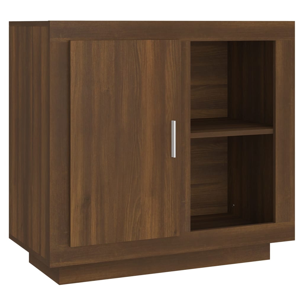 vidaXL Sideboard Braun Eichen-Optik 80x40x75 cm