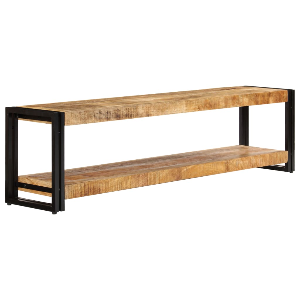 vidaXL TV-Schrank 150x30x40 cm Massivholz Mango