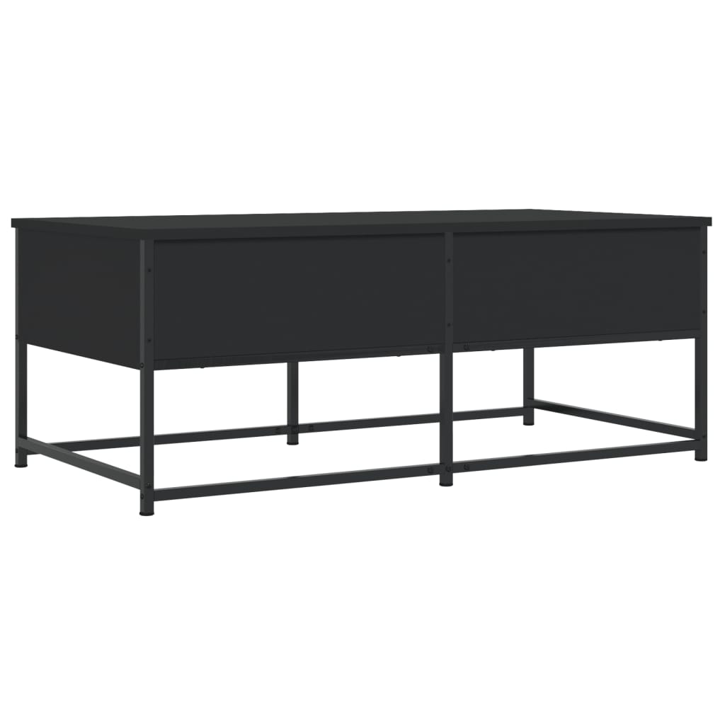 vidaXL Couchtisch Schwarz 100x51x40 cm Holzwerkstoff