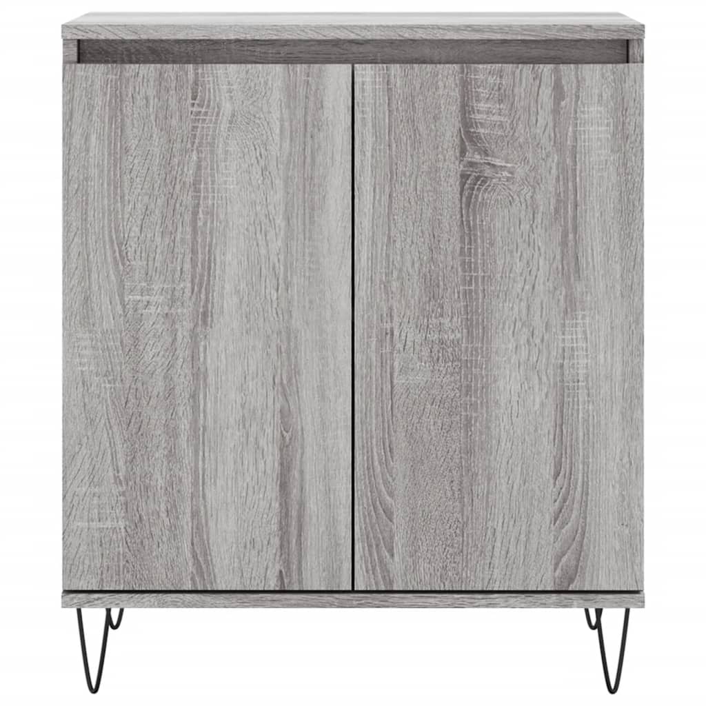 vidaXL Sideboard Grau Sonoma 60x35x70 cm Holzwerkstoff