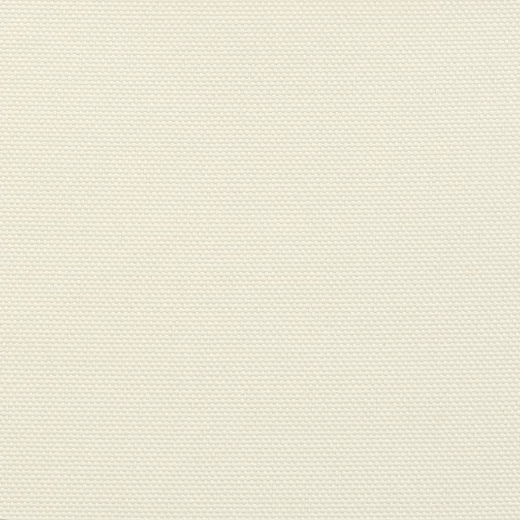 vidaXL Sonnensegel Oxford-Gewebe Dreieckig 5x6x6 m Creme