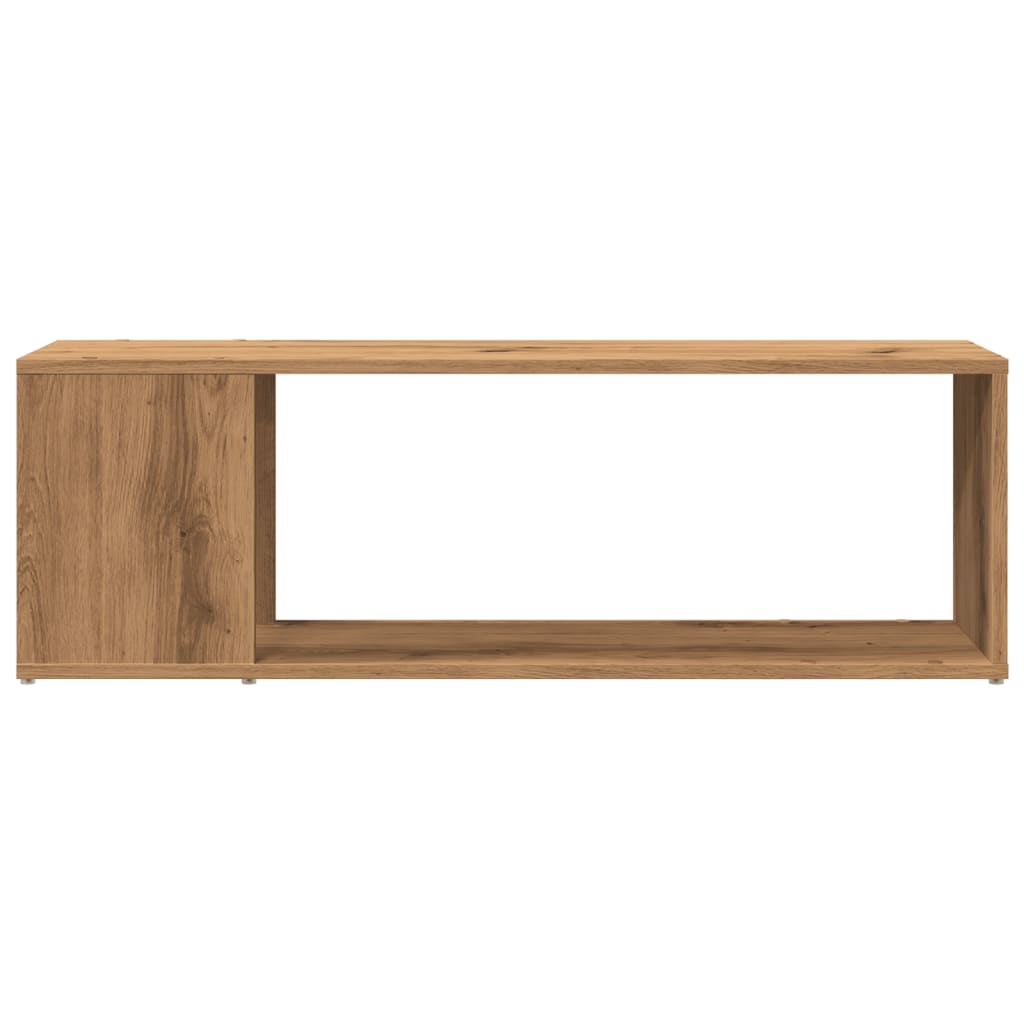 vidaXL TV-Schrank Artisan-Eiche 100x24x32 cm Holzwerkstoff