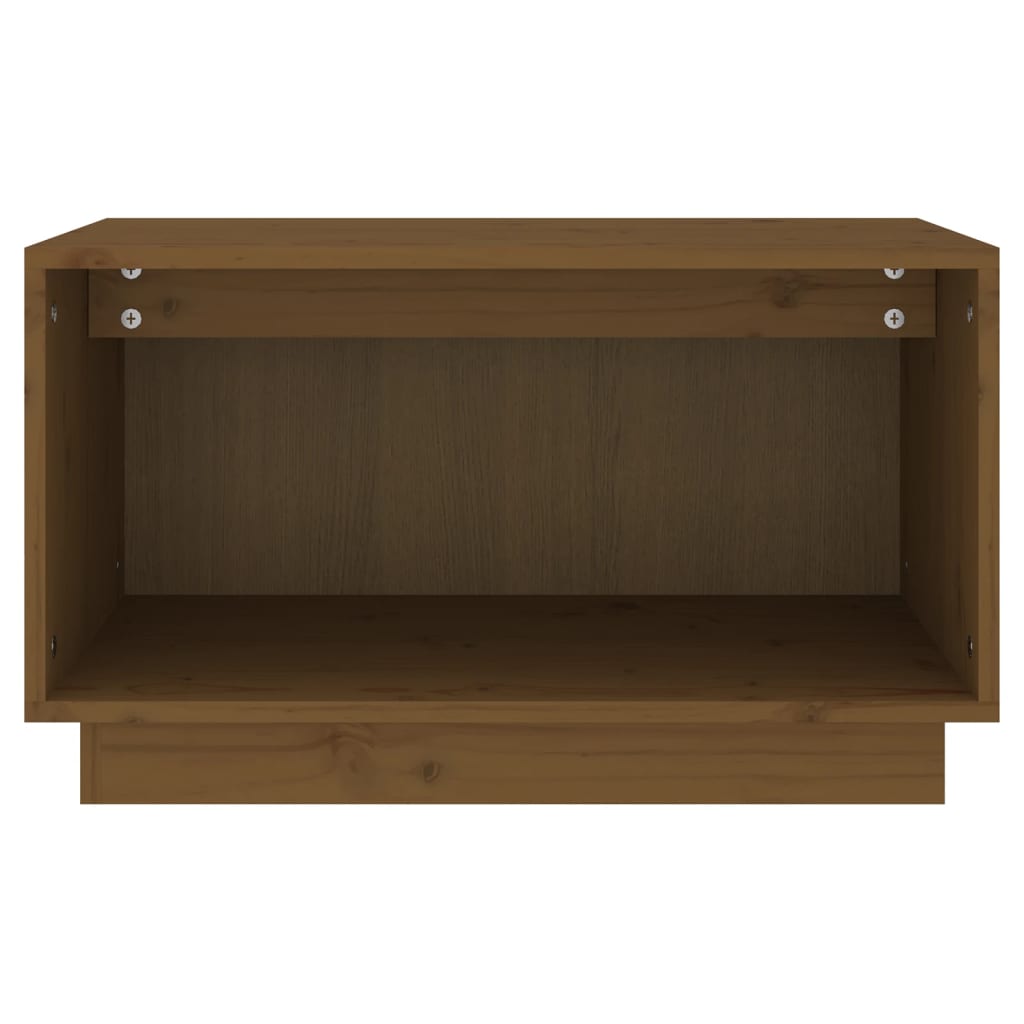 vidaXL TV-Schrank Honigbraun 60x35x35 cm Massivholz Kiefer