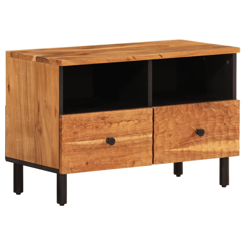 vidaXL TV-Schrank 70x33x46 cm Massivholz Akazie