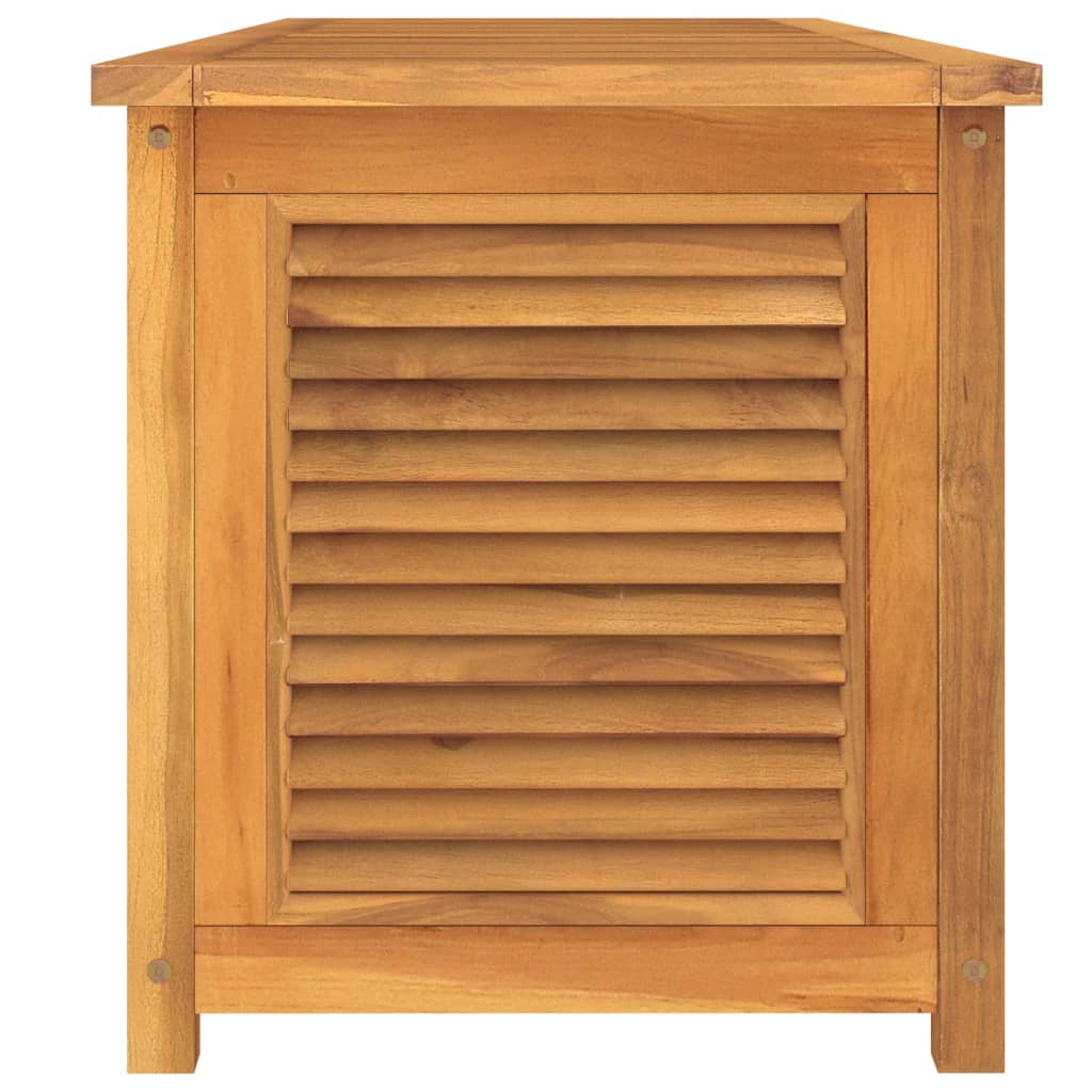 vidaXL Gartenbox mit Beutel 175x50x53 cm Massivholz Teak