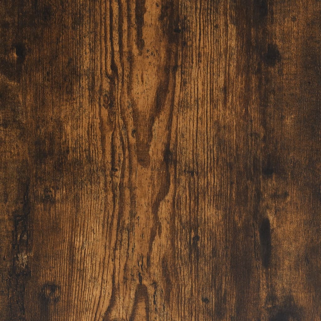 vidaXL Konsolentisch Räuchereiche 75x22,5x75 cm Holzwerkstoff