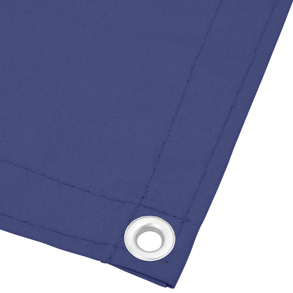 vidaXL Balkon-Sichtschutz Blau 90x800 cm 100 % Polyester-Oxford