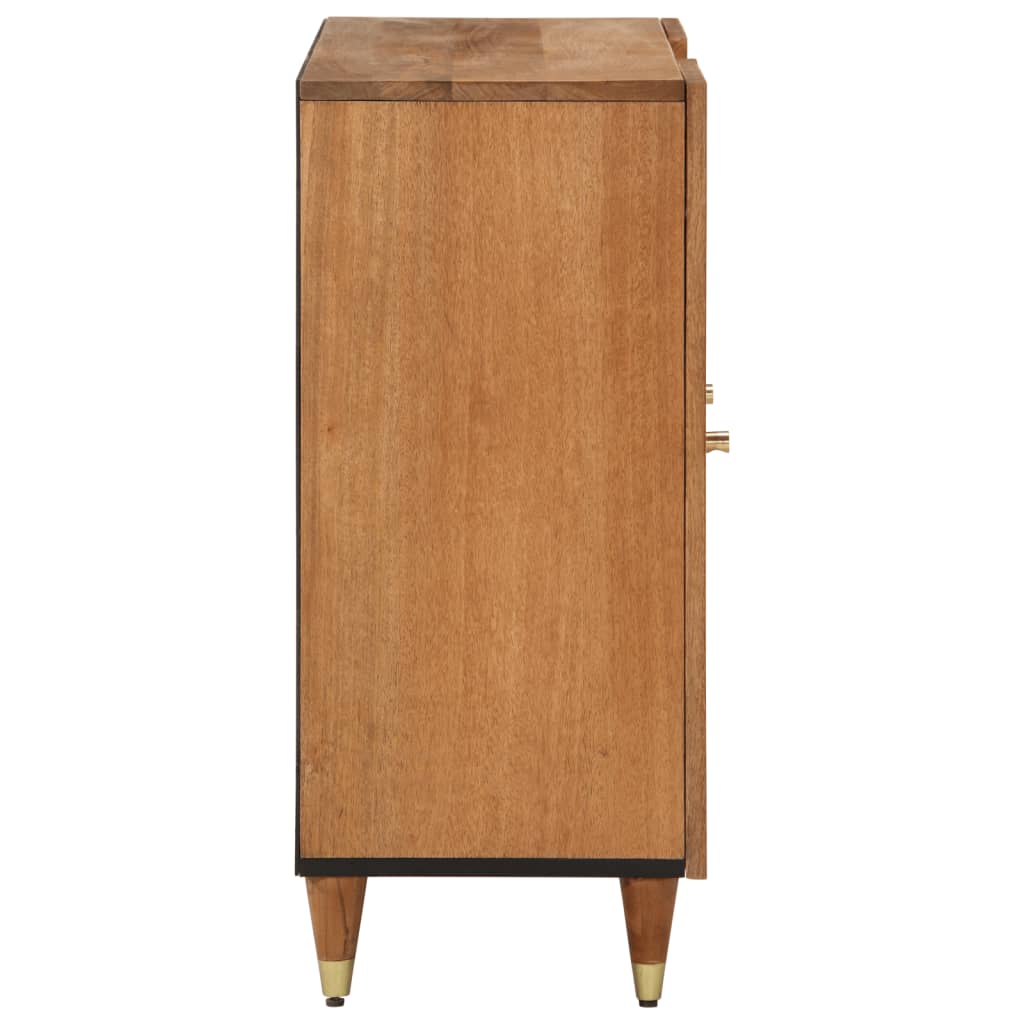 vidaXL Beistellschrank 90x33x75 cm Massivholz Mango