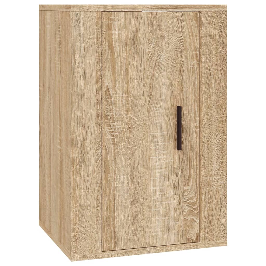 vidaXL 4-tlg. TV-Schrank-Set Sonoma-Eiche Holzwerkstoff