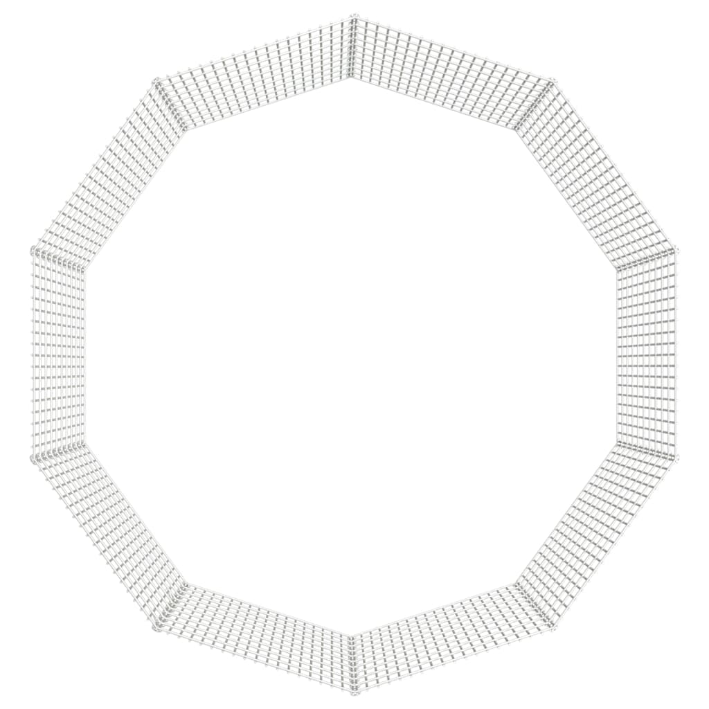 vidaXL Freilaufgehege 10-teilig 54x100 cm Verzinktes Eisen